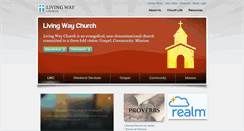 Desktop Screenshot of livingwaygreensboro.org